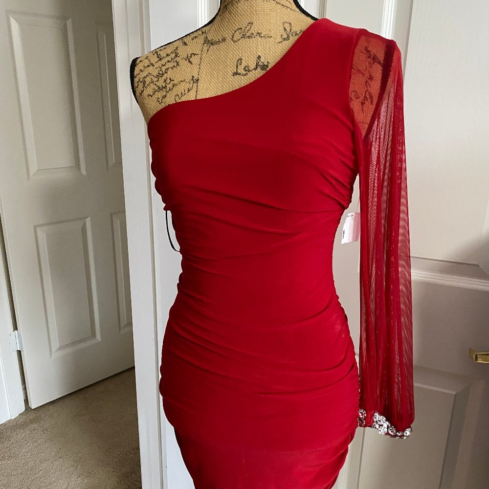 Red dress